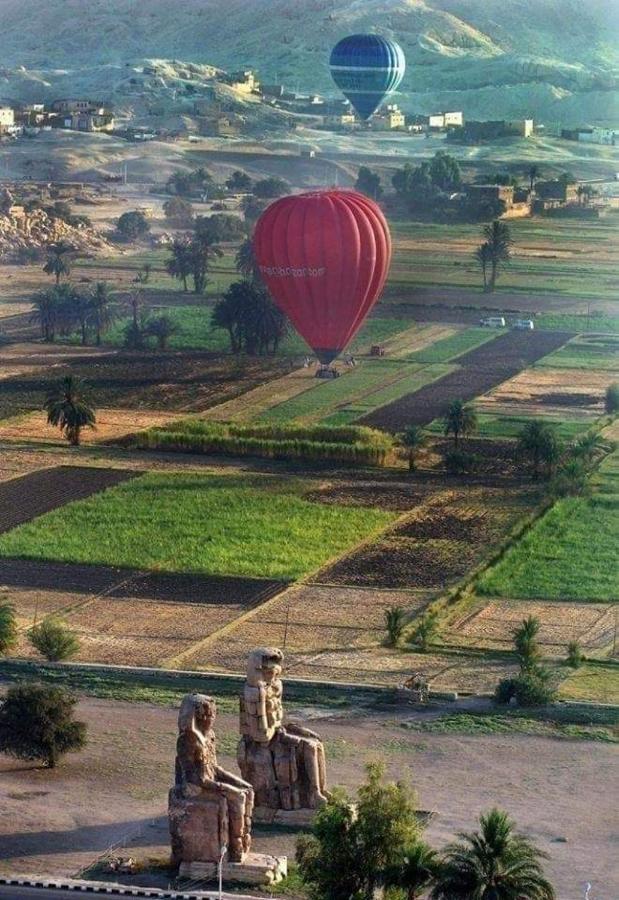 Nile Roof Hotel& Restaurant Luxor Exterior foto